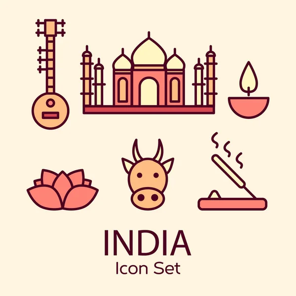 National icons set Royalty Free Stock Vectors