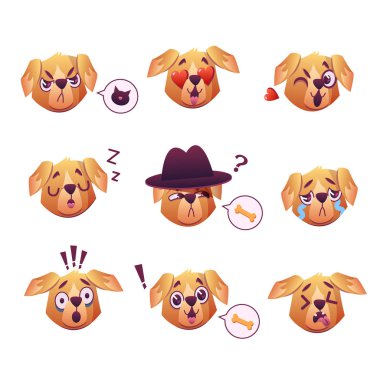 Komik köpek etiketleri