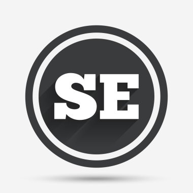 İsveççe Dil işareti simgesi. se çeviri.