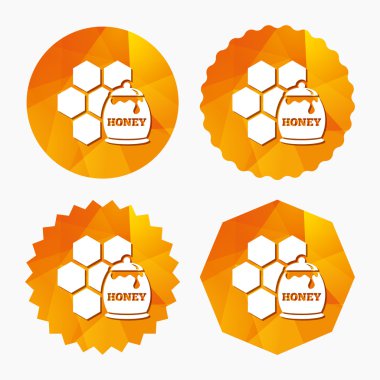 Pot ve petek işareti simgesini tatlım.