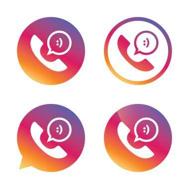 telefon işareti simgesi. simge desteği.