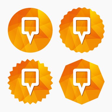 harita işaretçi işareti simgesi. işaretleyici sembolü.