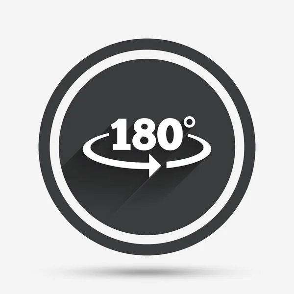 Angle 180 degrees sign icon. Geometry math symbol. — Stock Illustration Angle 180 degrees sign icon. Geometry math symbol. Royalty Free Stock Illustrations