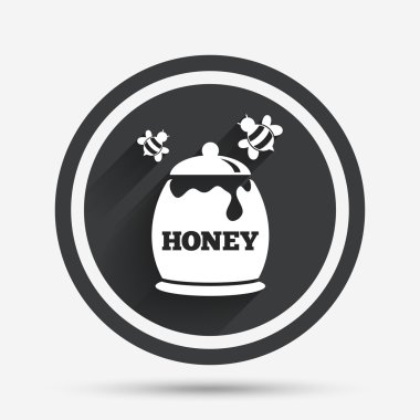 Pot işareti simgesini tatlım. Tatlı doğal gıda.