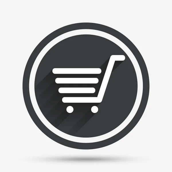 Shopping Cart sign icon. Online buying button. — Stock Vector