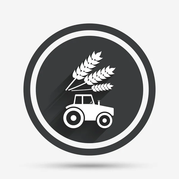 Traktorschild-Symbol. — Stockvektor