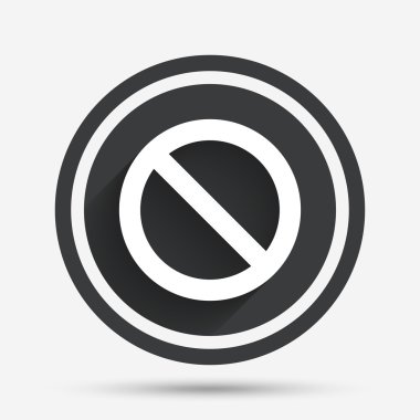 Kara işareti simgesi. Kullanıcı simgesi izin verilmiyor.