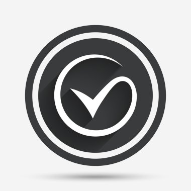 Onay işareti simgesi. Onay işareti simgesi.