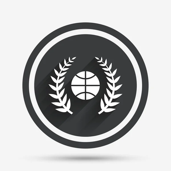 Basketbal teken pictogram. sport symbool. — Stockvector