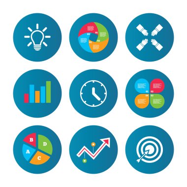 lamba fikir ve saat saat. Hedef amaç.