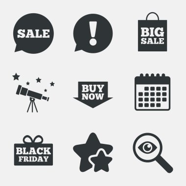 Satılık konuşma balonu simgeler. Şimdi ok sembolü satın.