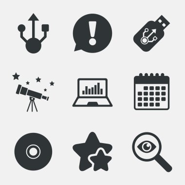 USB birden parlamak götürmek kutsal kişilerin resmi. Defter ya da Laptop pc.