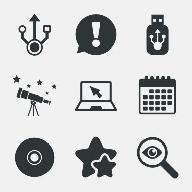 USB birden parlamak götürmek kutsal kişilerin resmi. Defter ya da Laptop pc.