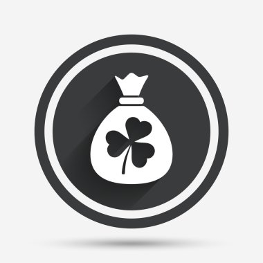 Para çantasını üç yonca işaret bırakır.