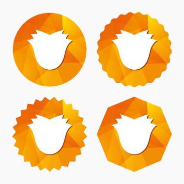 çiçek işareti simgeleri