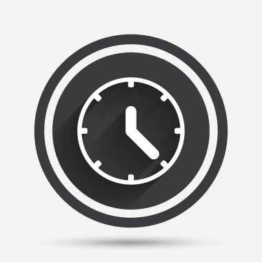 Saat işareti simgesi. 