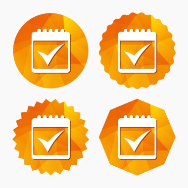 Takvim işareti simgeleri