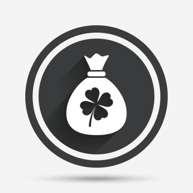 Para çantasını yonca işareti ile