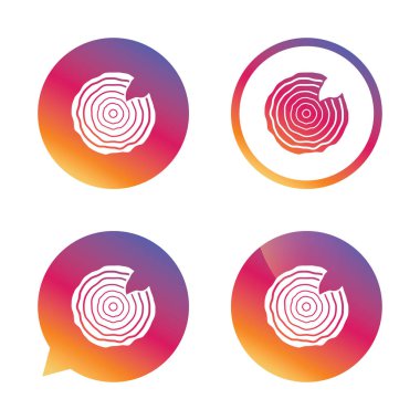 ahşap işareti simgesi.