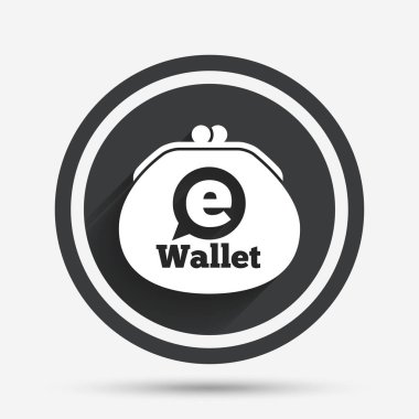Ewallet işareti simgesi. 
