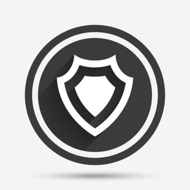 kalkan işareti simgesi. 