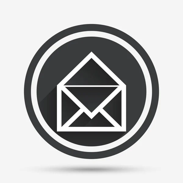 Ikona pošta. Symbol obálky. — Stockový vektor
