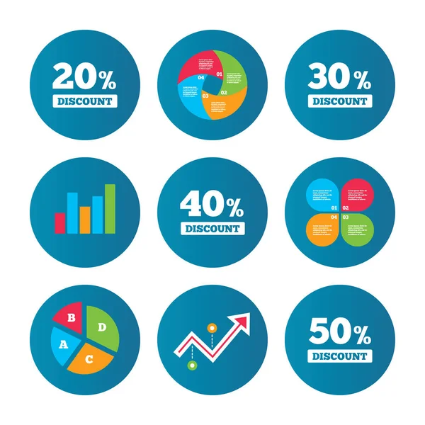 Business pie chart. — Stock Vector