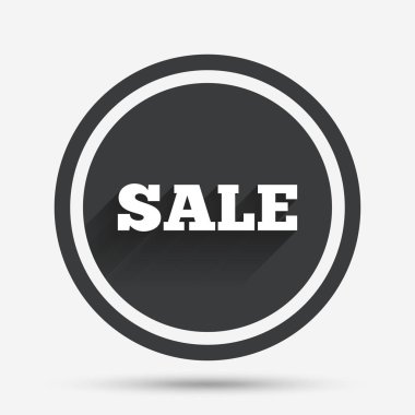 Satılık işareti simgesi. 