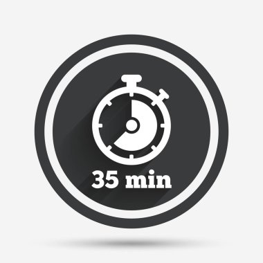 Zamanlayıcı işareti simgesi. 