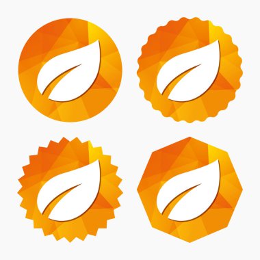 Yaprak işareti simgesi