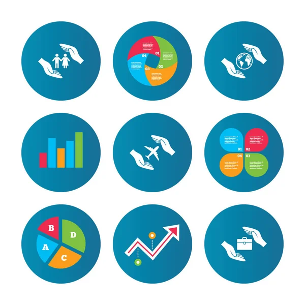 Gráfico circular de negocios — Archivo Imágenes Vectoriales