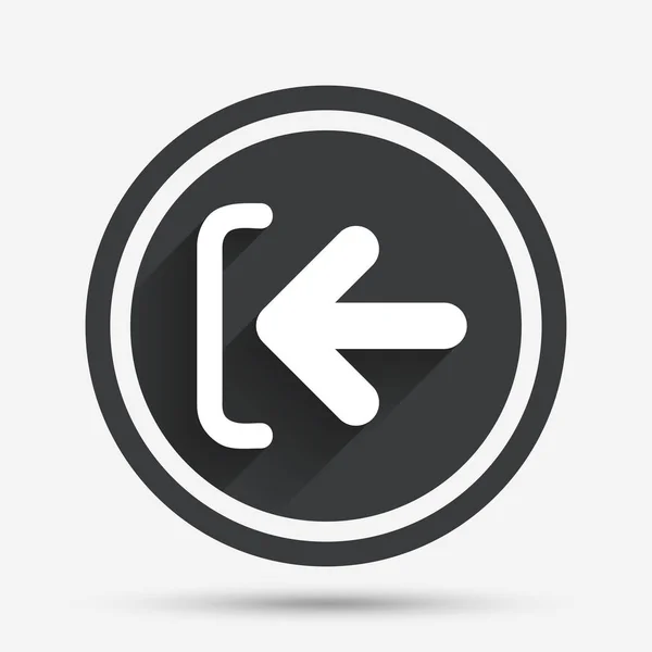 Logga in inloggning ikonen. — Stock vektor