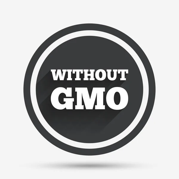 Nessun segno di OGM . — Vettoriale Stock