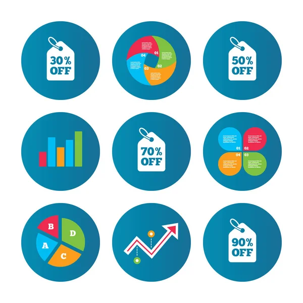 Tortendiagramm — Stockvektor