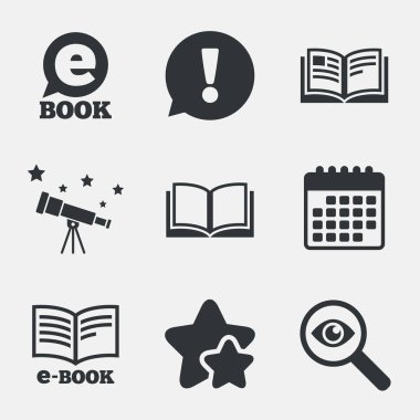Elektronik kitap işaretleri.