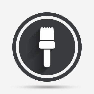 Boya fırça işareti simgesi