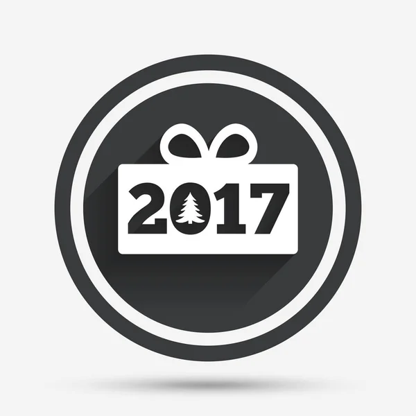 Happy new year icon — Stock Vector