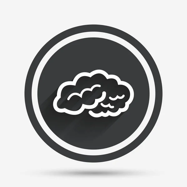 Brain flat style icon — Stock Vector