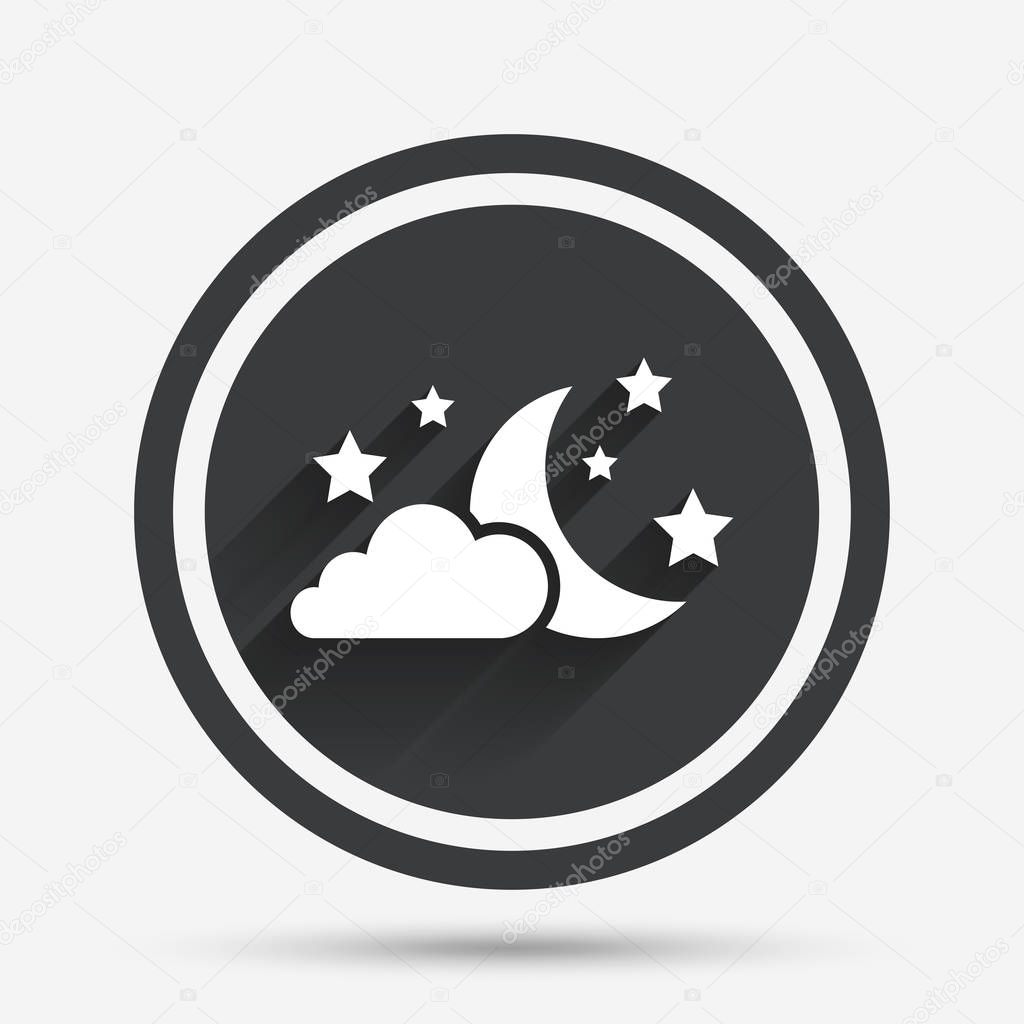 Sleep dreams symbol. ⬇ Vector Image by © Blankstock Vector Stock