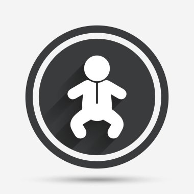 Bebek Bebek işareti simgesi. 