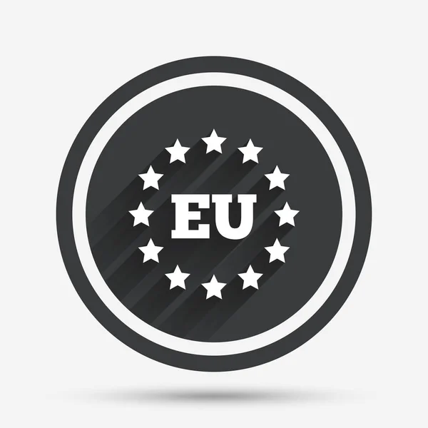 Icono de la Unión Europea — Vector de stock
