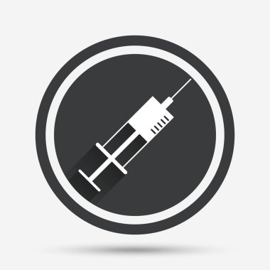 şırınga işareti simgesi