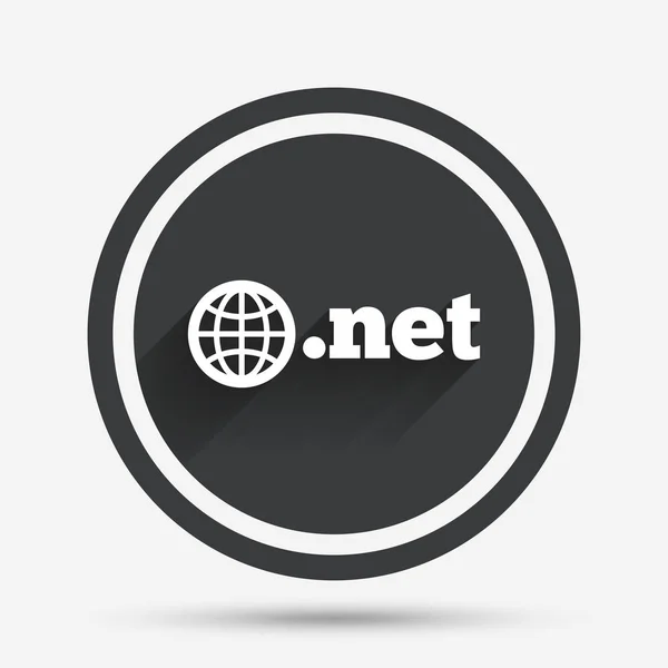 ドメイン Net 記号アイコン. — ストックベクタ