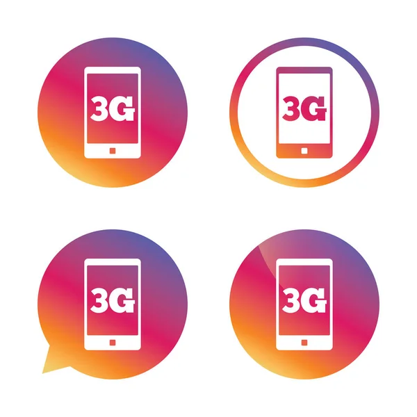 Technologies des télécommunications mobiles . — Image vectorielle