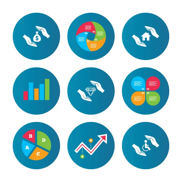 Gráfico circular de negocios — Archivo Imágenes Vectoriales