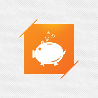 Domuz kumbarası simgesi. 