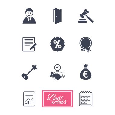 Rapor belge, Takvim ikonlar