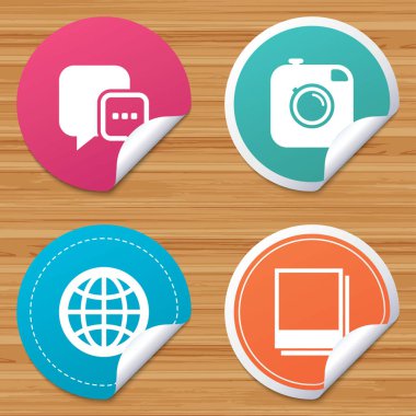 Yuvarlak Etiketler veya Web sitesi Banner