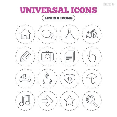 Konuşma balonu ve ilk yardım kutusu.