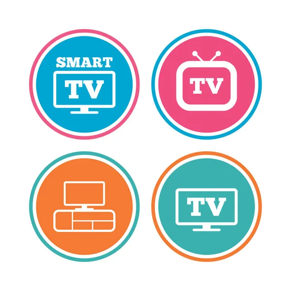 Icona della modalità Smart TV — Vettoriale Stock